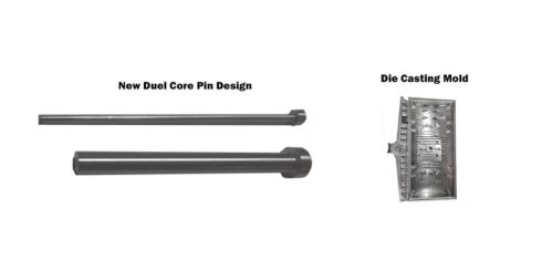Mold-Tooling Core Pin Designs