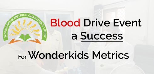 MES Wonderkids Host Blood Donation & is a Major Success
