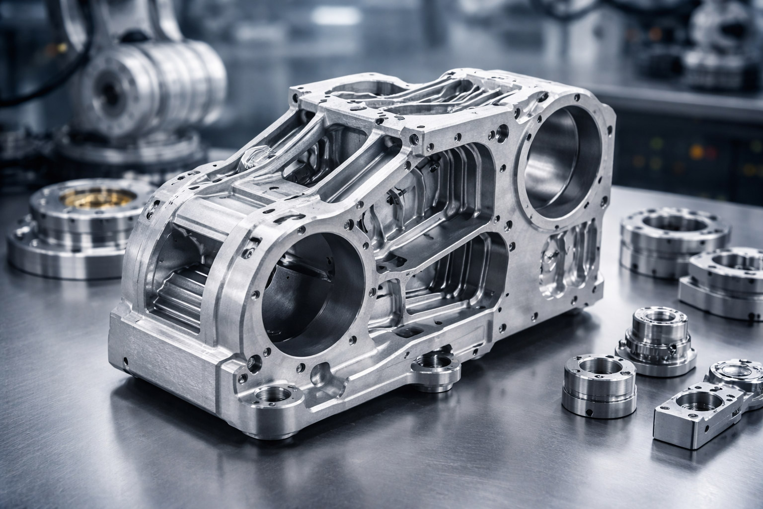 Precision metal casting for robotics